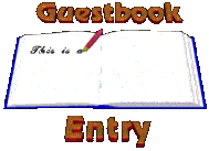 Guestbook entry